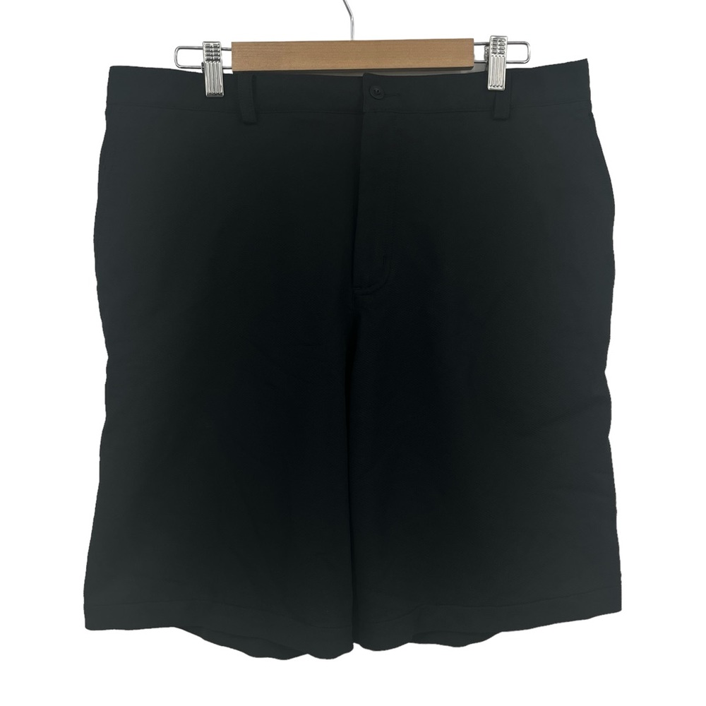 Nike Golf Black Mens Knit Shorts Pockets Size 36